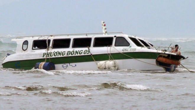 Đề nghị xử lý thuyền trưởng lấy thiết bị khỏi tàu gặp nạn ở Quảng Nam-2