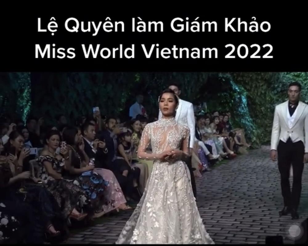 Lệ Quyên catwalk ra sao mà bị chê dẹo, không xứng chấm Hoa hậu?-3