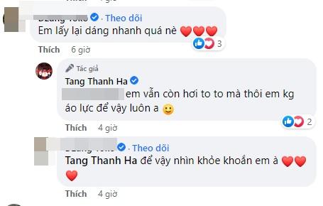 Tăng Thanh Hà nói thật về vóc dáng sau lần sinh thứ 3-2