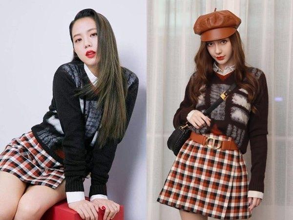 Jisoo và Angela Baby dự show Dior: Đàn chị Cbiz già nua, gầy gò-3