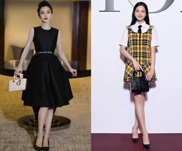 Jisoo và Angela Baby dự show Dior: Đàn chị Cbiz già nua, gầy gò-5