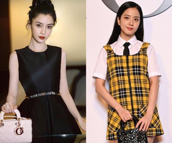 Jisoo và Angela Baby dự show Dior: Đàn chị Cbiz già nua, gầy gò-8