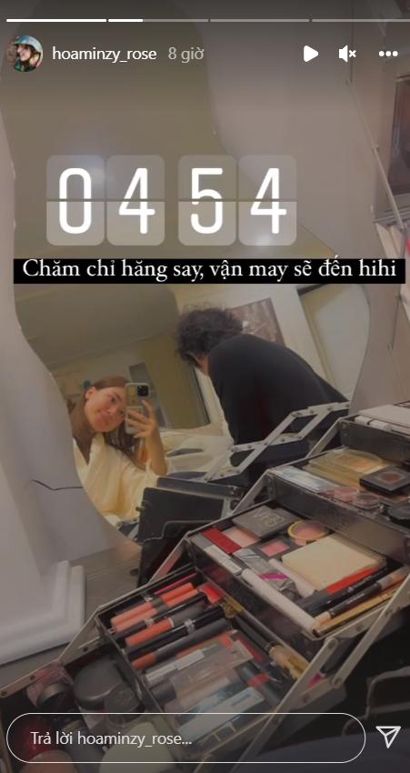 Hòa Minzy lộ hình ảnh vắt chân lên cổ chạy đua quay MV mới-2
