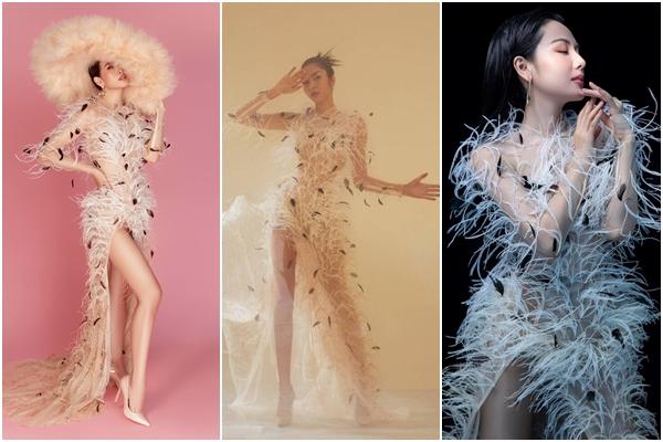 Đúng 8/3, Tăng Thanh Hà khoe lưng trần với váy xẻ táo bạo-8