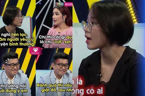 Cô gái tuyên bố liên lạc bồ cũ là bình thường, MC Cát Tường 'tăng xông'