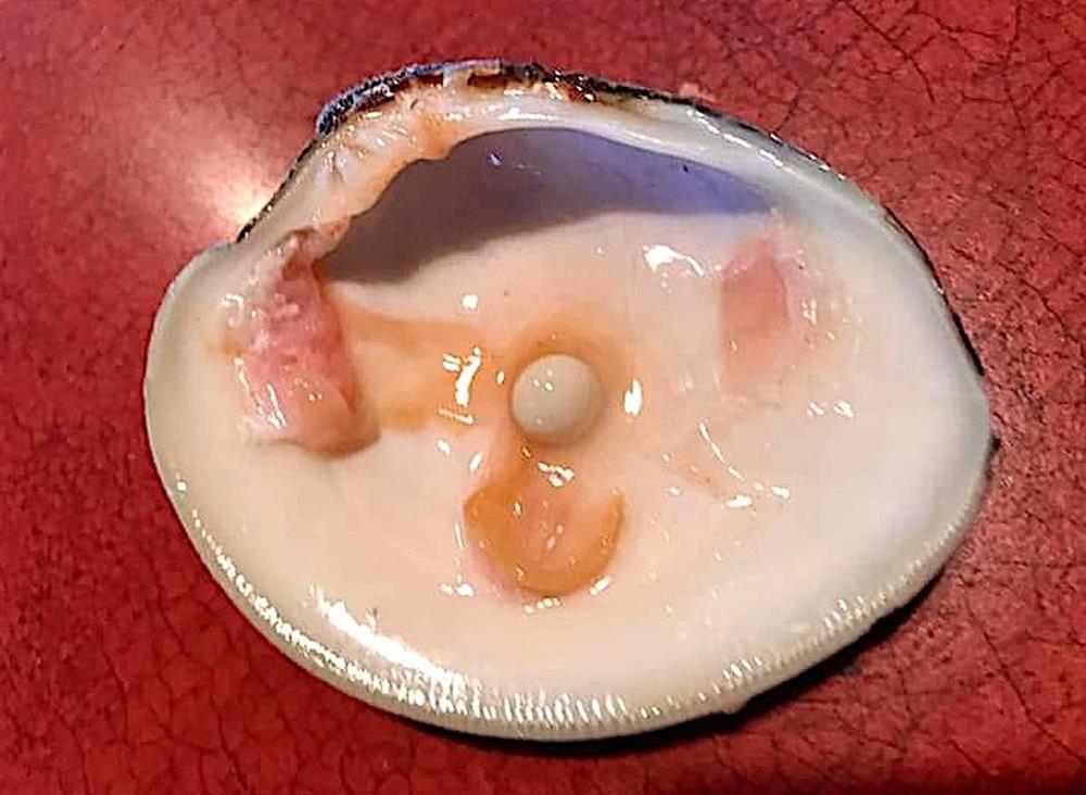 Ăn món khai vị bất ngờ phát hiện viên ngọc trai đắt giá-2