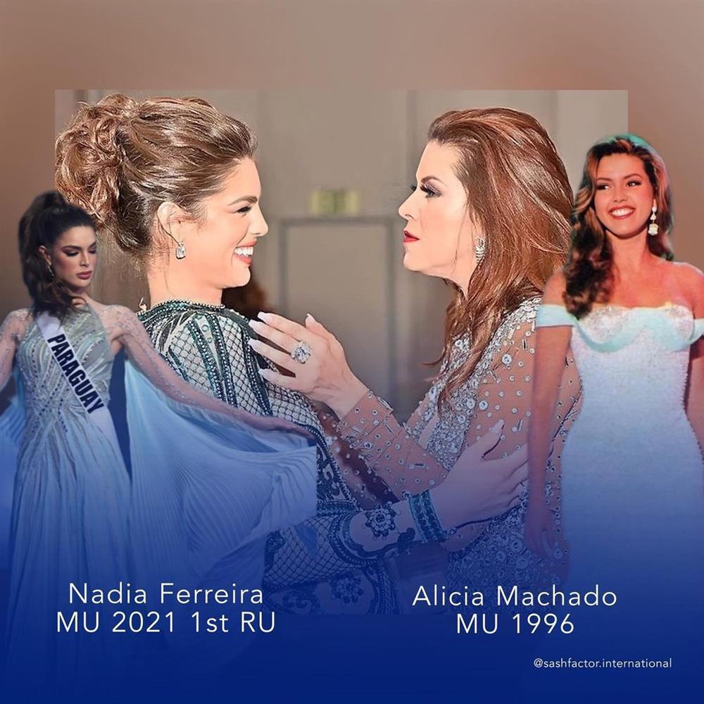 Miss Universe 1996 gặp tân Á 1: Đừng đùa nhan sắc gừng già-1