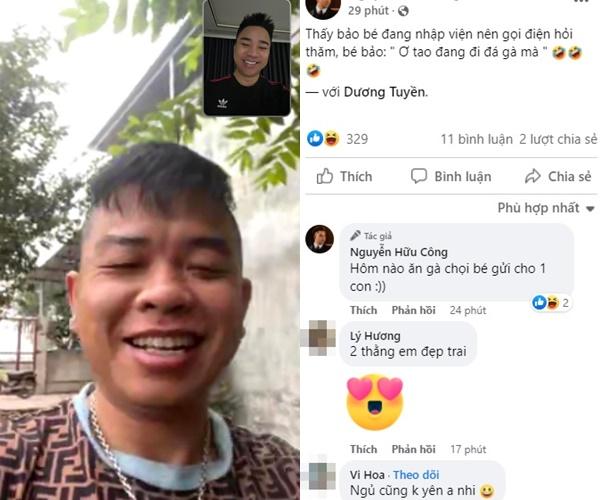 Dương Minh Tuyền giữa tin đồn bị chém: Tao đang đi đá gà-2