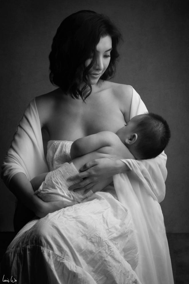 Tiêu Châu Như Quỳnh bất ngờ khoe con gái, bầu bí không ai hay-1