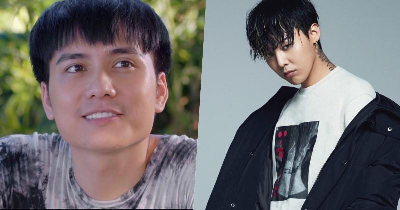 Mái tóc của Mạnh Quân trong phim lấy ý tưởng từ kiểu đầu của G-Dragon-2