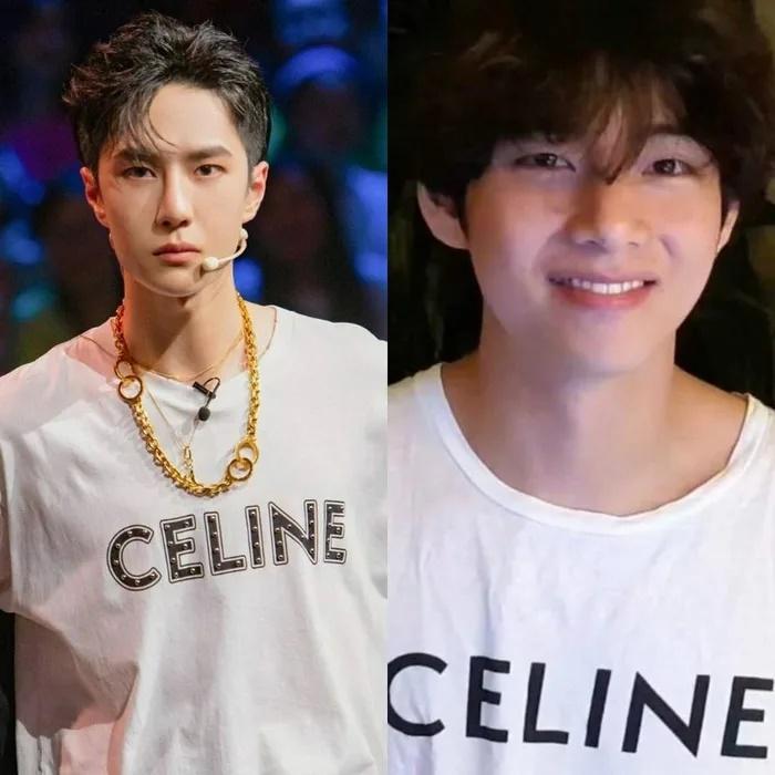 Vương Nhất Bác và V (BTS) đứng chung sân khấu, đọ visual một 9 một 10-1