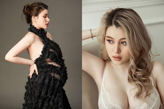 Chùm ảnh sexy xịn xò miễn bàn của mẹ bầu 'ngực khủng' Sunna