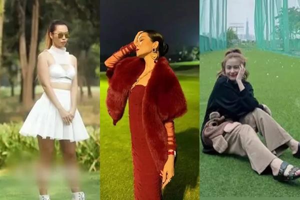 Hà Anh nhiều pha gây điếng người vì kiểu váy xẻ tà lộ vùng cấm-10