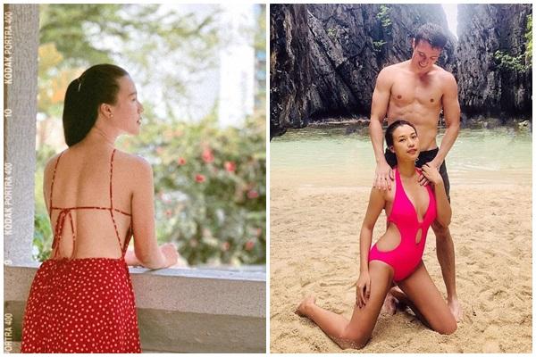 Hoàng Oanh và chồng Tây thời mặn nồng trước khi đường ai nấy đi-11