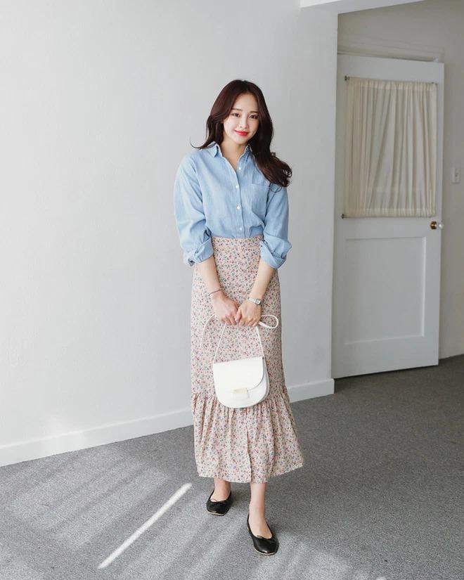 3 kiểu chân váy đuôi cá, chị em công sở xúng xính mix đồ không chán-6