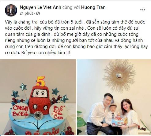 Việt Anh hội ngộ vợ cũ, mừng sinh nhật con trai-2