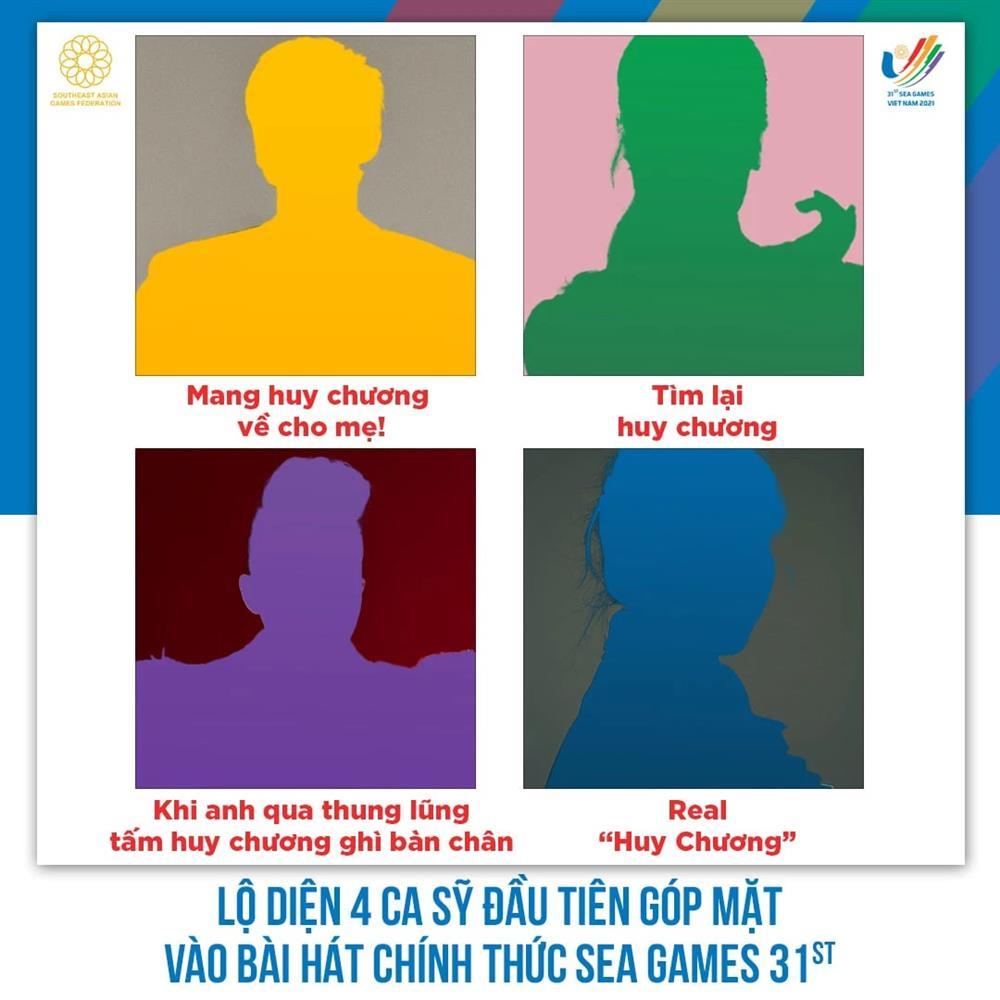 Rò rỉ ảnh 4 nghệ sĩ đầu tiên xác nhận hát ca khúc SEA Games 31-3