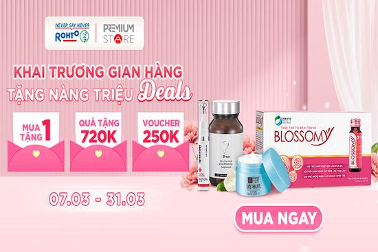 Rohto-Mentholatum Viet Nam khai trương cửa hàng trực tuyến