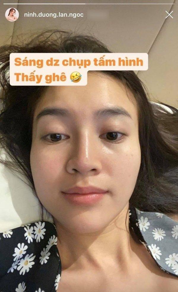 Ninh Dương Lan Ngọc lộ bọng mắt và mặt mộc kém sắc-2