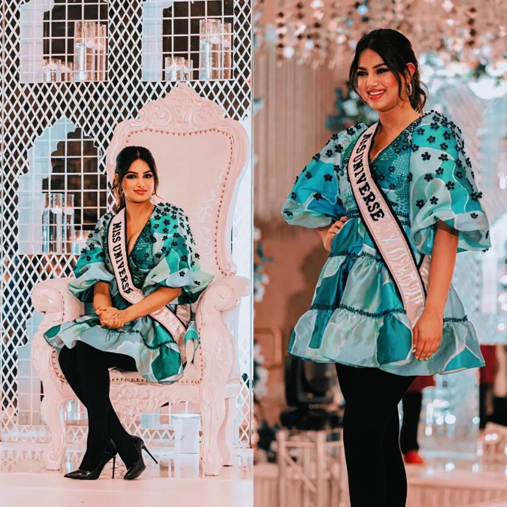 Miss Universe 2021 khủng hoảng cân nặng với cánh tay đô, mặt nọng-7