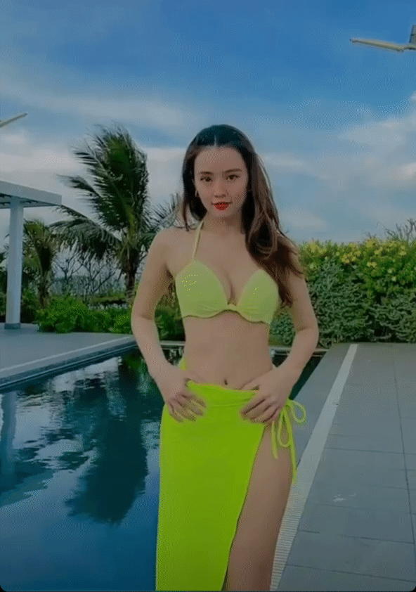 Midu mặc bikini khoe vòng 1 ná thở dù giảm cân đáng báo động-3