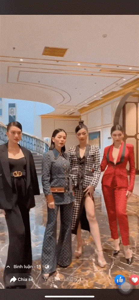 Bị chê đi dở, Lệ Quyên tập tọe luyện catwalk bên Tiểu Vy-2