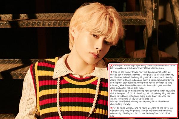 Công ty của idol người Việt Hanbin dọa đuổi fan nếu cổ vũ cho nhóm khác-6
