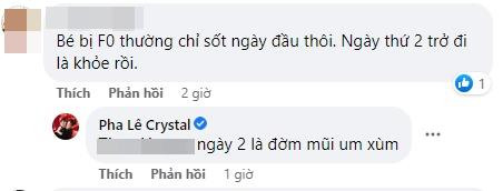 Pha Lê lo lắng tới đau bao tử khi con mắc Covid-19-2