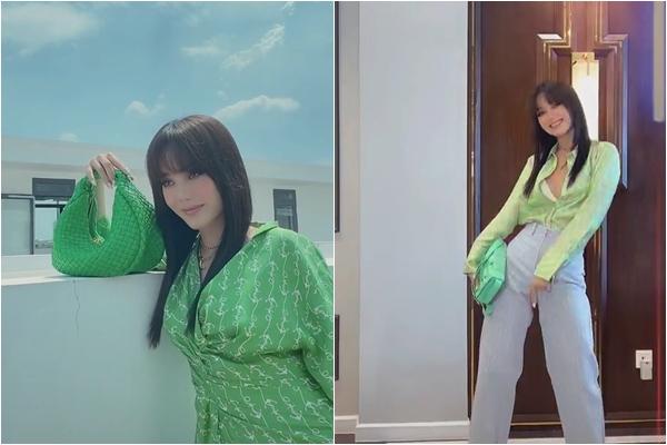 Có bạn trai đại gia, Minh Hằng ngập nhẫn kim cương, túi hiệu-14