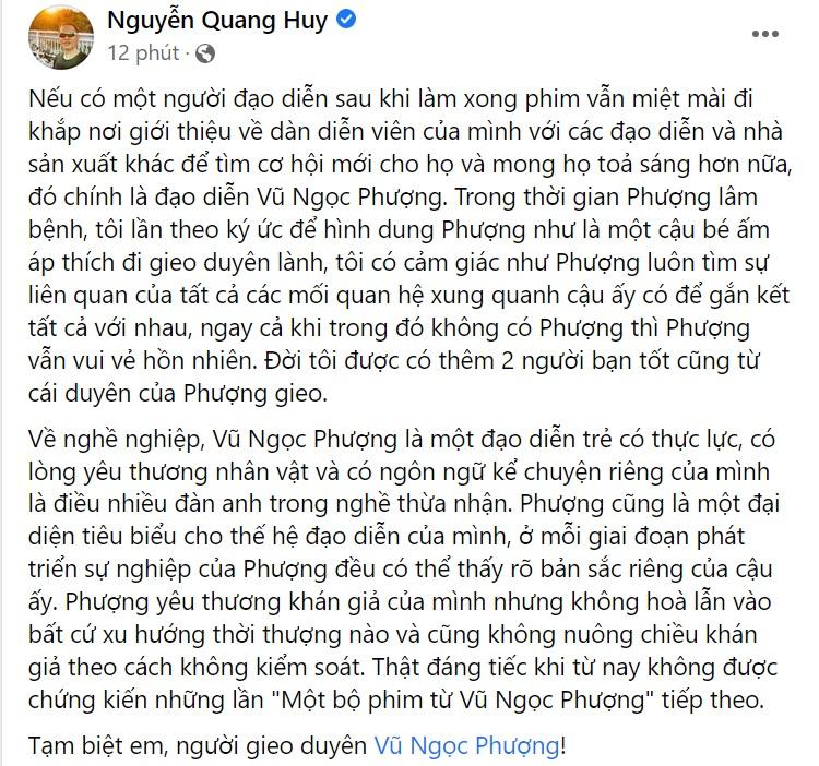 Cả showbiz bàng hoàng vĩnh biệt đạo diễn Vũ Ngọc Phượng-9