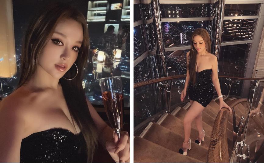 Huyền Baby khoe body nóng rẫy ở Dubai mừng 8/3-4