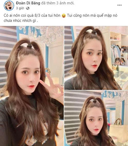 Anh xã đại gia tặng quà 8/3, Đoàn Di Băng khui xong chắc ngất xỉu-1