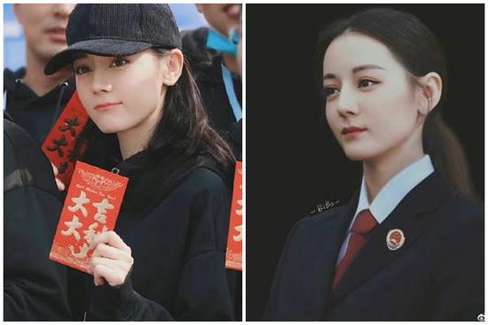 Lộ ảnh Nhiệt Ba đổi mới một chi tiết nhan sắc khi làm nữ luật sư