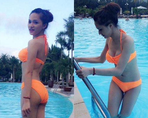 Cùng mặc bikini nhưng Hương Giang hiện tại và ngày xưa khác lắm-3