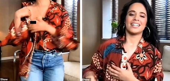 Nữ ca sĩ đình đám gặp sự cố lộ hàng trên sóng khiến ai cũng đỏ mặt-2