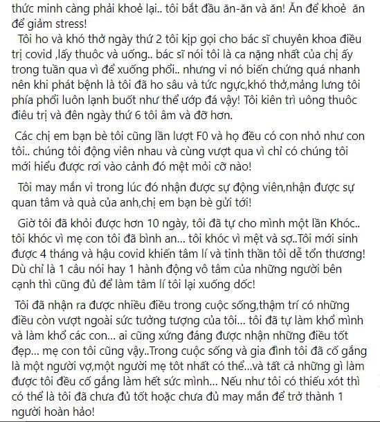Vợ Tú Dưa kể lại chuỗi ngày hoảng loạn khi 3 mẹ con mắc Covid-19-4