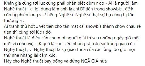 Phương Thanh: Các anh chị đĩ tiền hãy tha cho showbiz-4