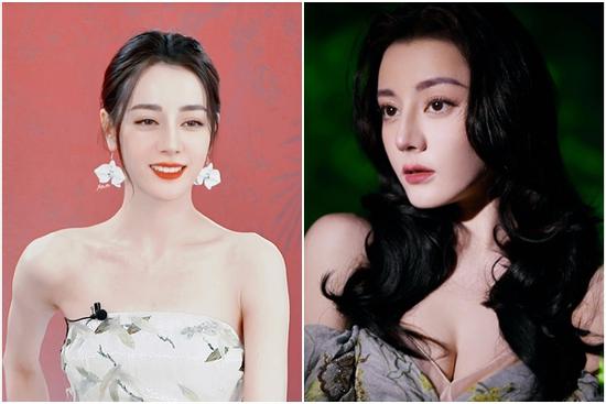 Địch Lệ Nhiệt Ba bị làm mờ vì mặc trễ vai hở ngực khi livestream