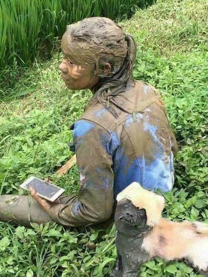 Cạn lời những pha úp vỉa xuống ruộng của các dân chơi hệ phóng-2