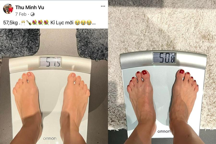 Thu Minh khóa mồm giảm 7kg vì bụng to như mang bầu 6 tháng-2