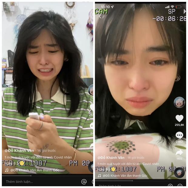Khánh Vân khóc nức nở vì F0, netizen mắng bệnh công chúa-2