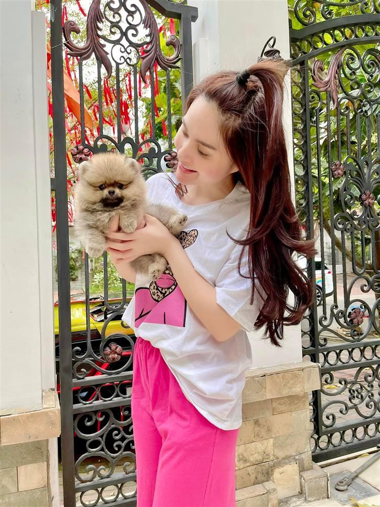 Ông xã mua thú cưng tặng Di Băng, giá mua túi đựng còn sốc hơn-2