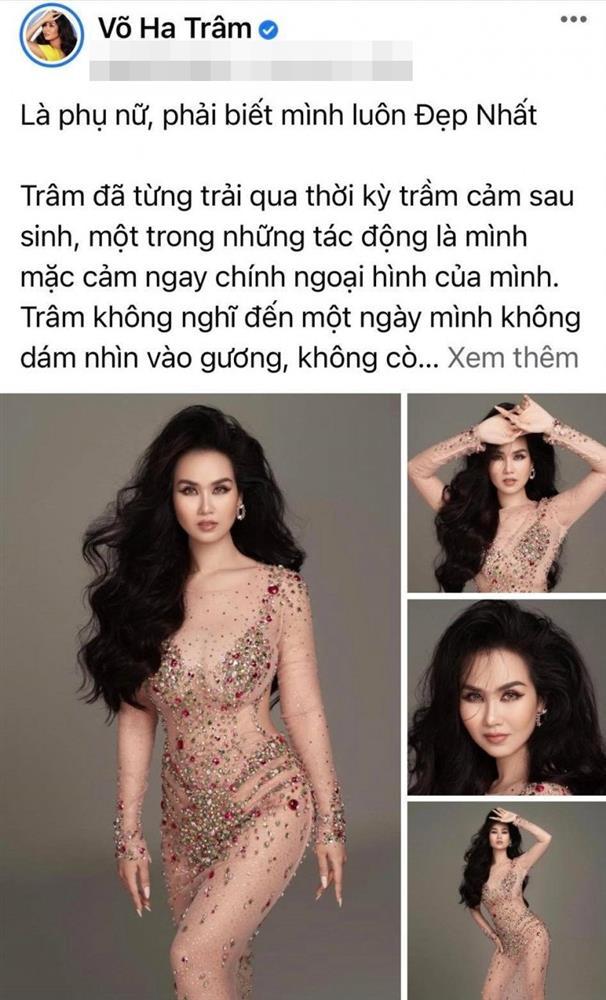 Võ Hạ Trâm vật lộn vì ngực khủng, không chọn nổi váy sau sinh-1