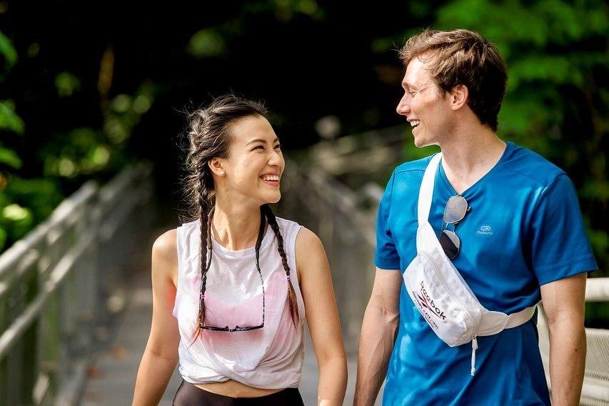 Hoàng Oanh phản ứng nhanh như chớp khi bị nghi ly dị chồng Tây-6