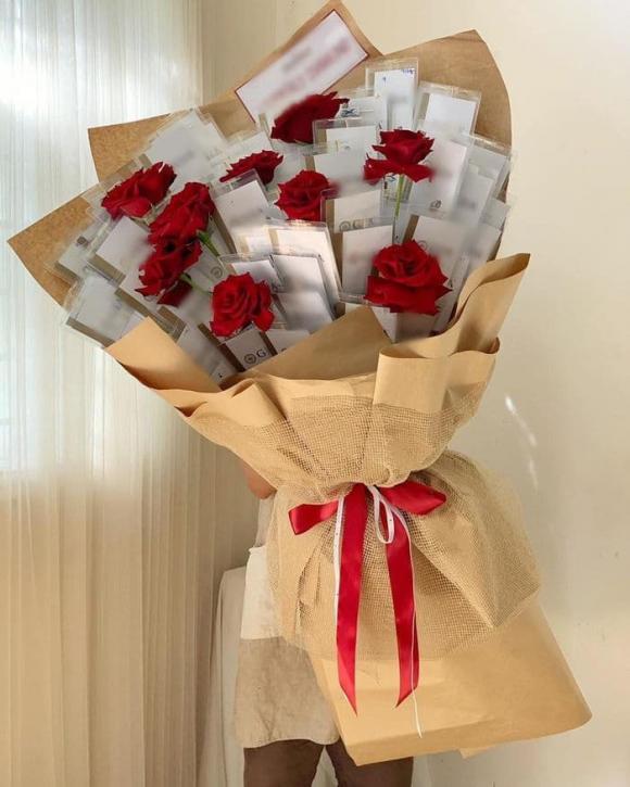 Bất ngờ danh tính chị vợ được chồng tặng bó hoa kim cương 9 tỷ-3