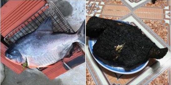 Gái đảm ngớ người khi rán cá ngon thế mà có thứ lại tức tưởi ra đi-3