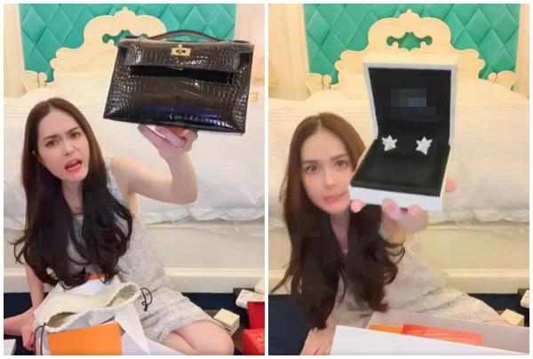 Đoàn Di Băng khui quà 8/3, giá sương sương bằng cả cái chung cư-1