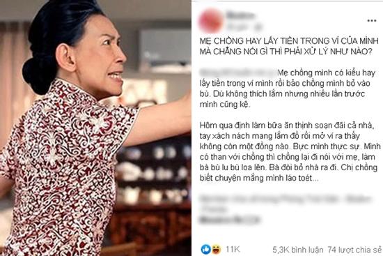 Mẹ chồng trộm tiền con dâu, bị phát hiện thì 'la làng' uất ức đòi bỏ đi