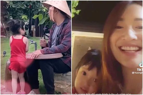 Con gái Nhã Phương lộ chân 'cực phẩm' chuẩn gen mẹ ở tuổi lên 3