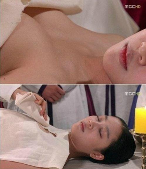 Jo Bo Ah thời mới vào nghề: bình hoa di động, lộ ngực thô thiển-8